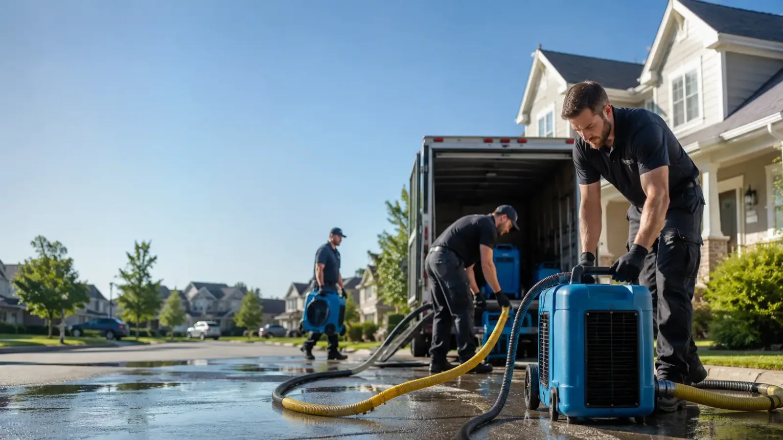 Water Damage Mitigation in New Century, KS